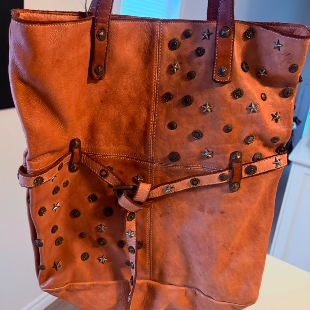 Costanza Rota Blushed Leather Crossbody Handbag